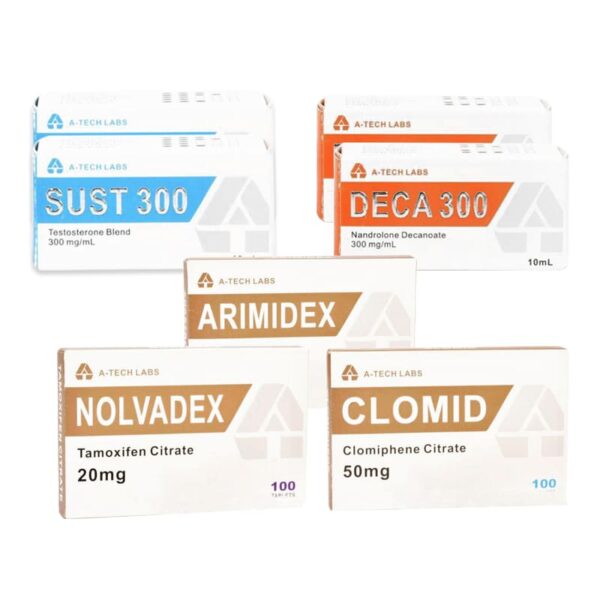 パックマスレベルII（注射）A TECH LABS SUSTA+ DECA + PCT（8週間）