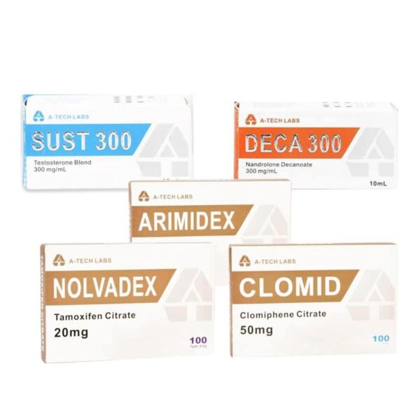 パックマスレベル（注射）A TECH LABS SUSTA+ DECA + PCT（8週間）