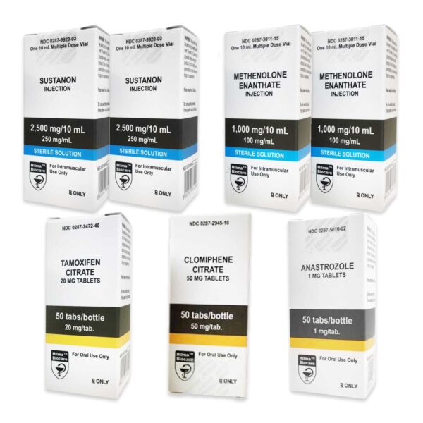 筋肉増強レベルII（注射）ヒルマ・サスタノン＋プリモボラン＋PCT（8週間）