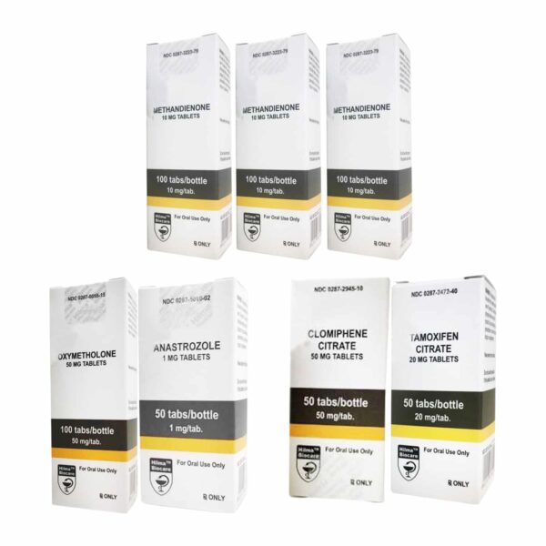 究極の増量パック ダイアナボル＋アナドロール経口ステロイド（8週間）ヒルマ