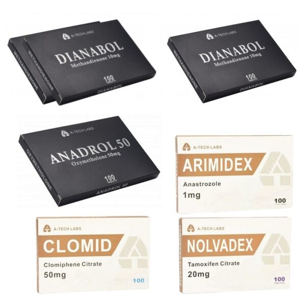 究極の筋肉増強パック ダイアナボル アナドロール 経口ステロイド 8週間 A Tech