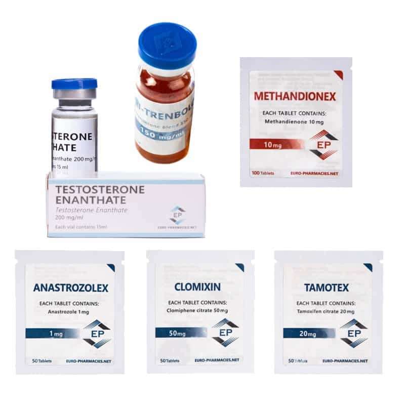 経口注射用リーンマスゲインパック EURO PHARMACIES DIANABOL TEST E TRI TREN 10週間