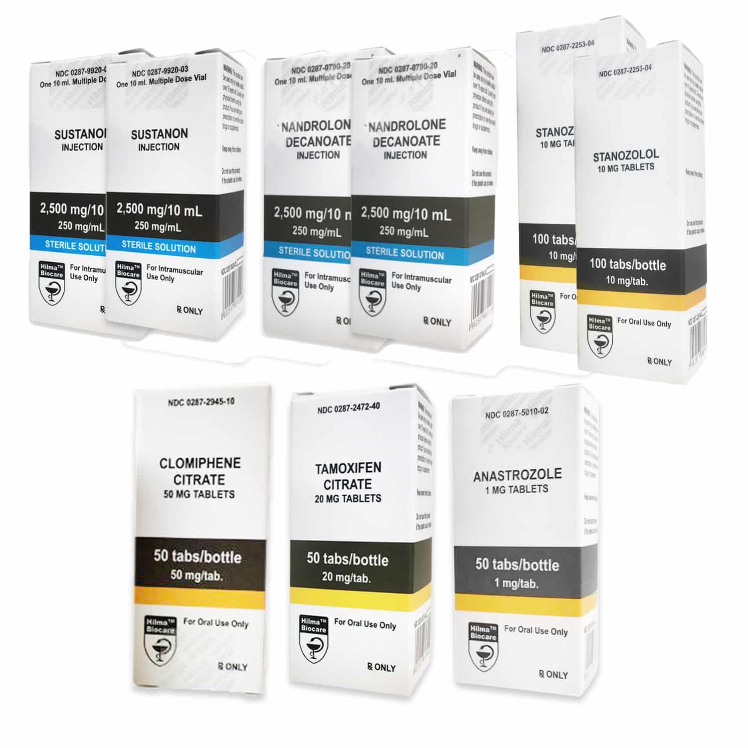 パックマスレベルIIサスタノン注射デカスタンPCT 8週間ヒルマ