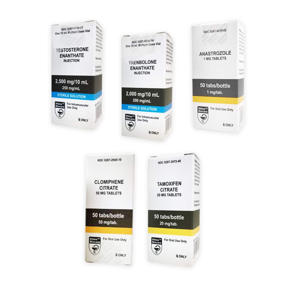 ヒルマ・リーン・マッスルゲインパック：テストステロンエナント酸エステル＋トレンボロンエナント酸エステル（10週間分）