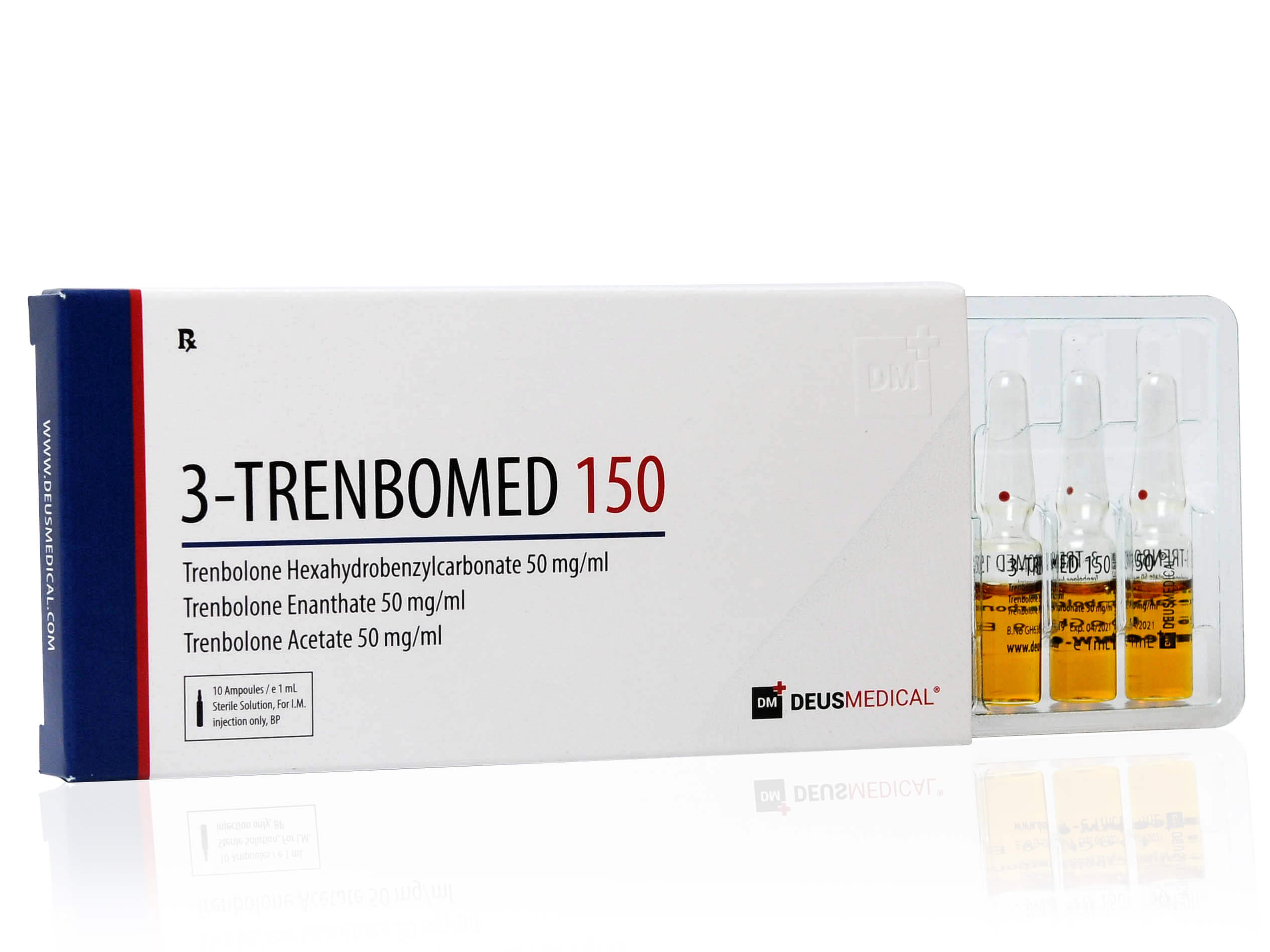 DEUSMEDICAL 3 TRENBOMED 150 フロント+3AMP