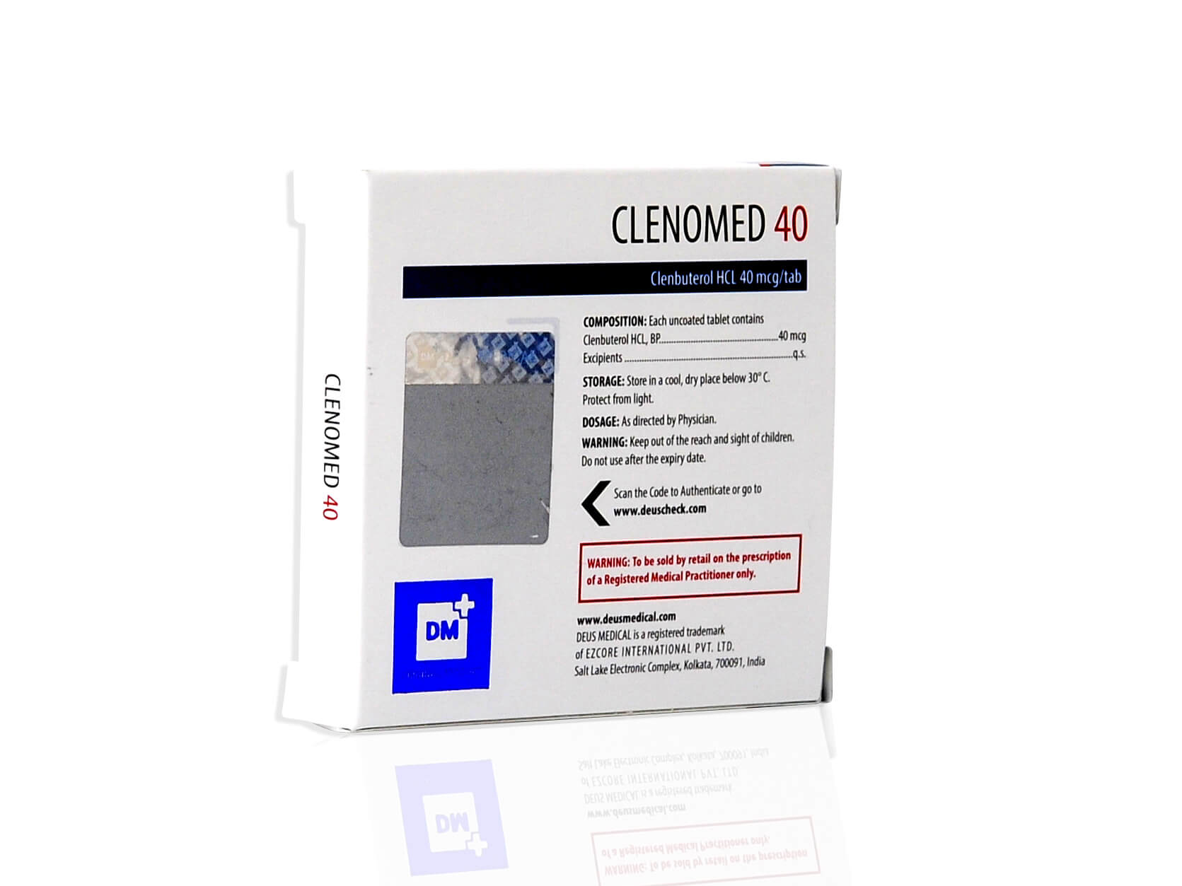 DEUSMEDICAL CLENOMED 40 バック