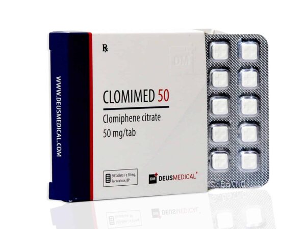 DEUSMEDICAL CLOMIMED 50 フロント+ブリスター