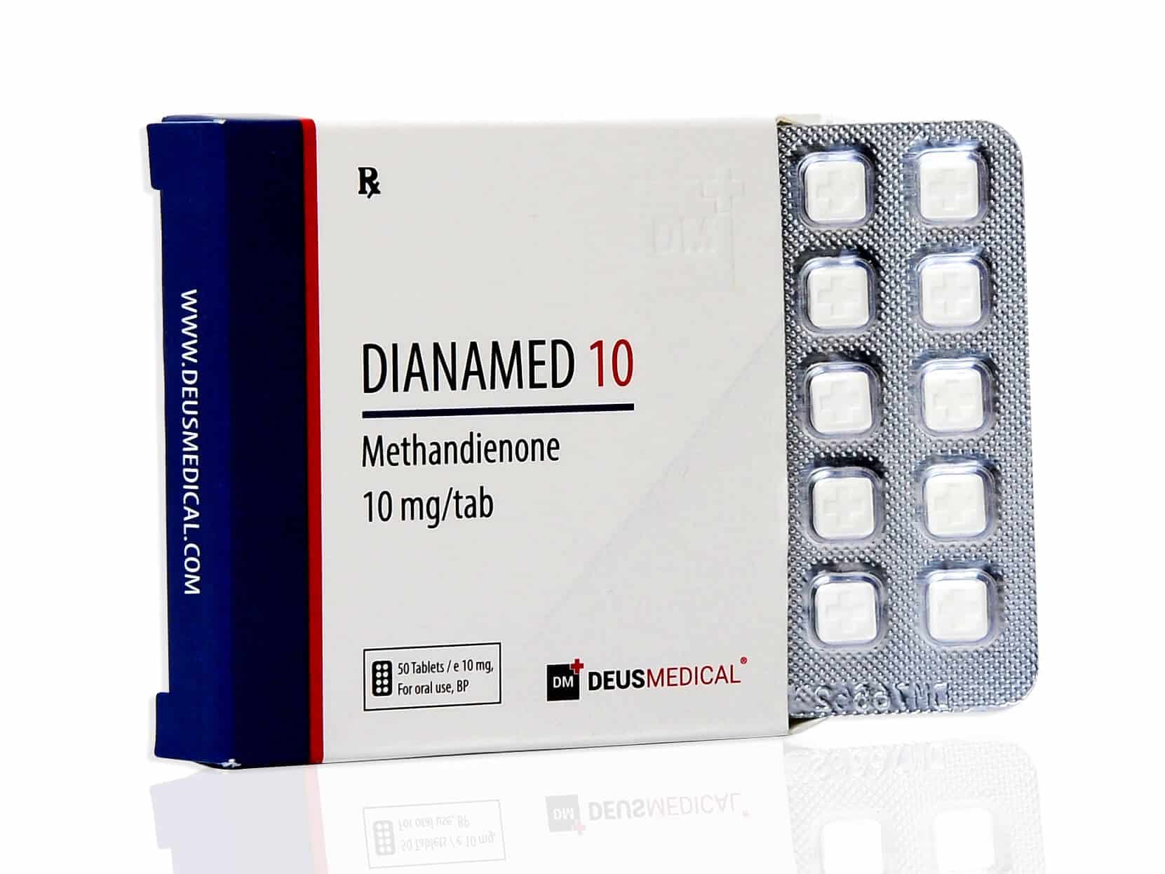 DEUSMEDICAL DIANAMED 10 フロント+ブリスター