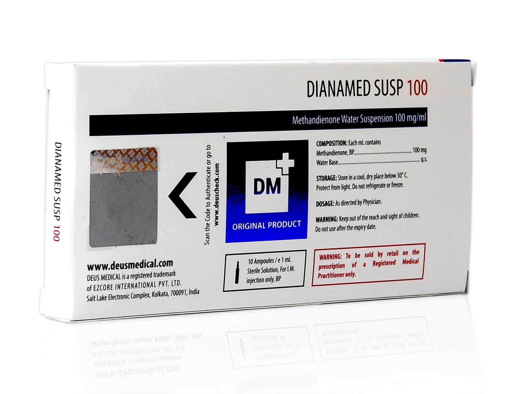 DEUSMEDICAL DIANAMED SUSP 100 バック