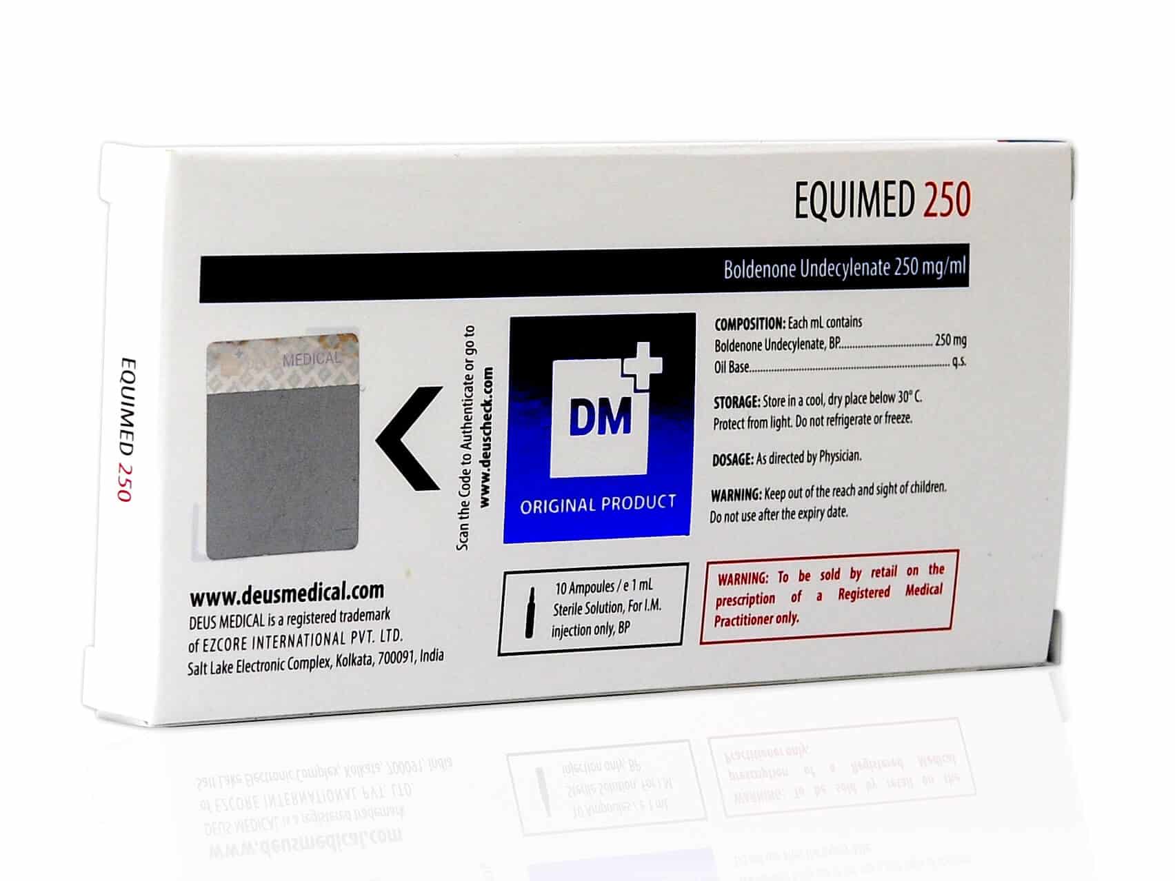 DEUSMEDICAL EQUIMED 250 バック