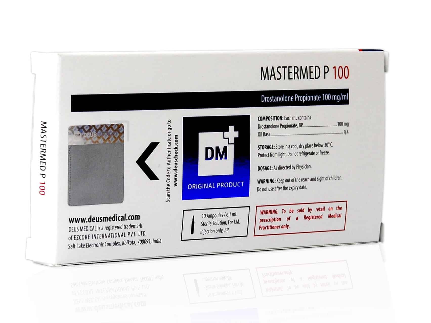 DEUSMEDICAL MASTERMED P 100 バック