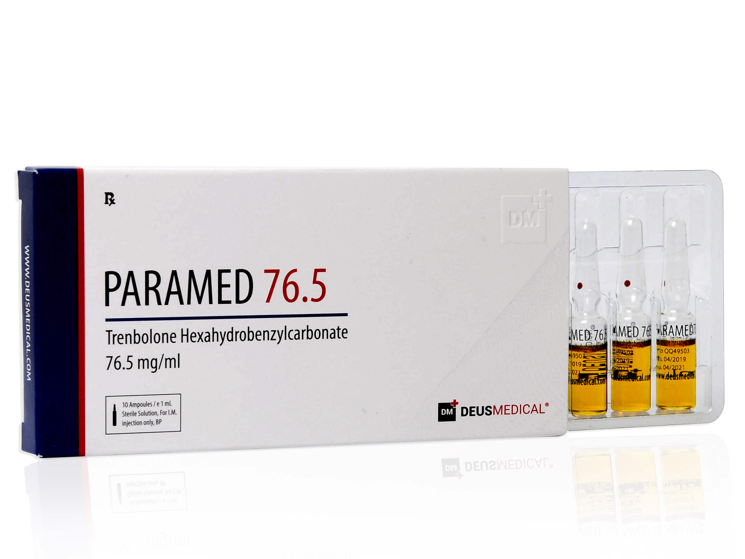 DEUSMEDICAL パラメータ付き 76.5 フロント + 3AMP