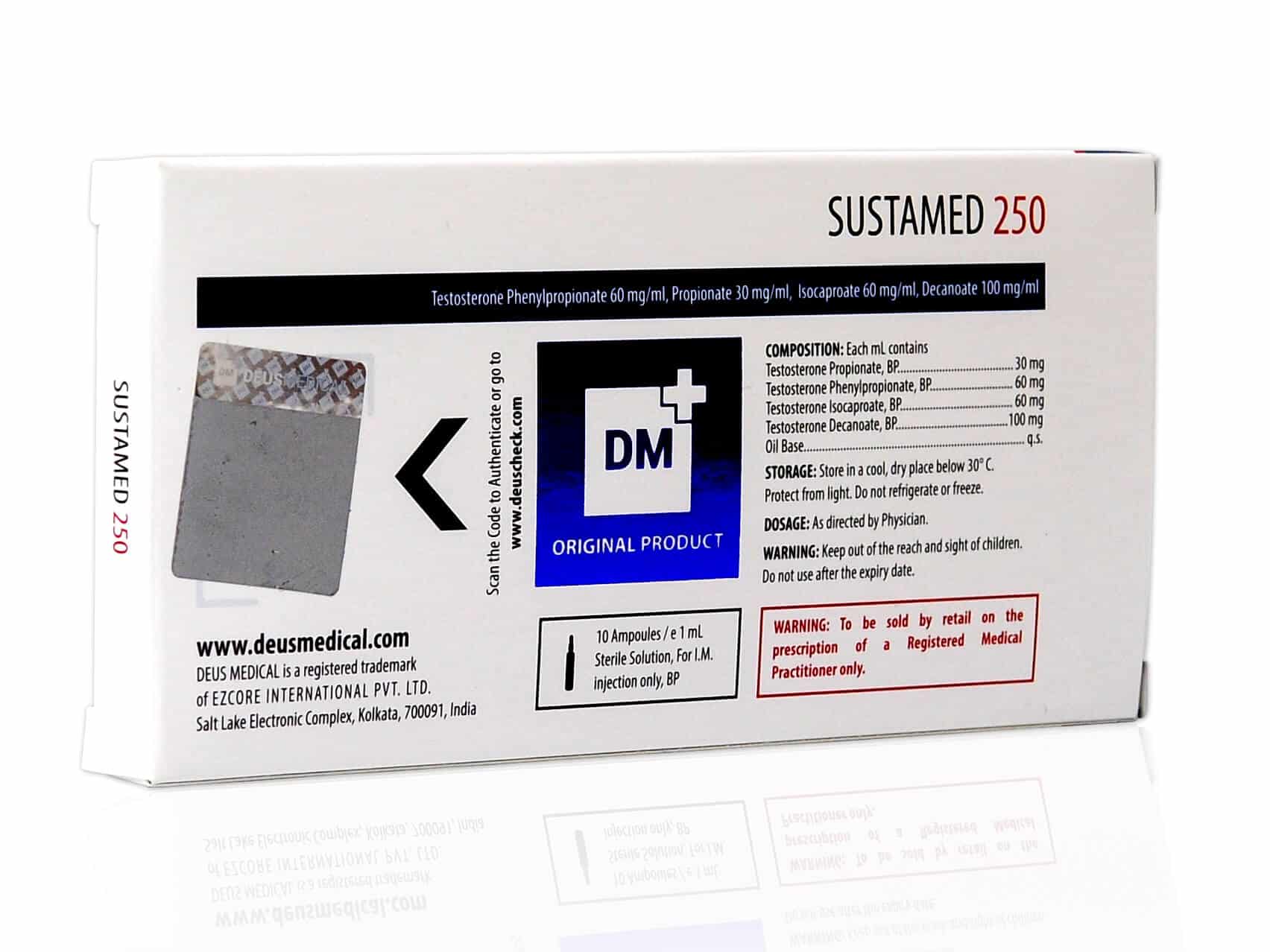 DEUSMEDICAL SUSTAMED 250 バック