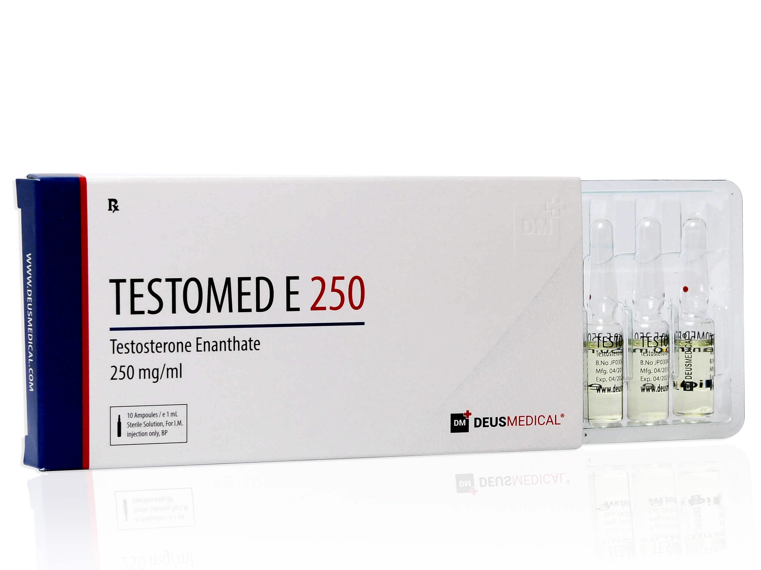 DEUSMEDICAL TESTOMED 250 フロント+3AMP