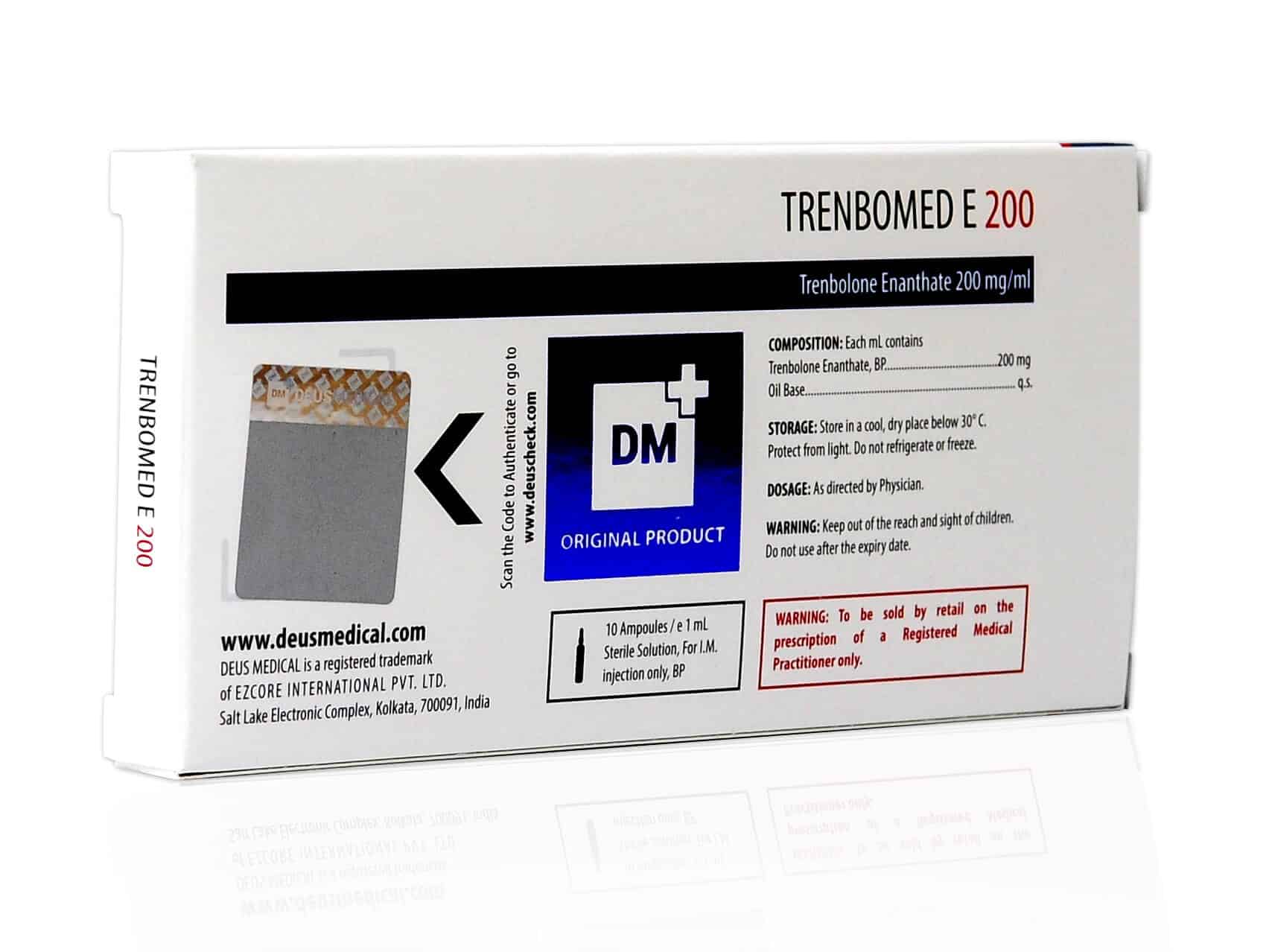 DEUSMEDICAL トレンボメド E 200 背面