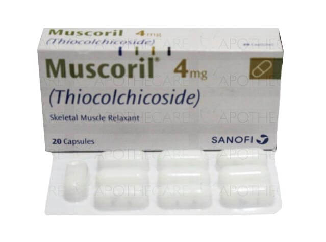 ムスコリル4mg 20カプセル サノフィ