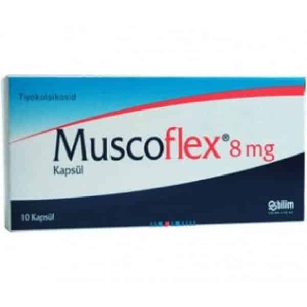 ムスコフレックス 8mg 10錠 600×600