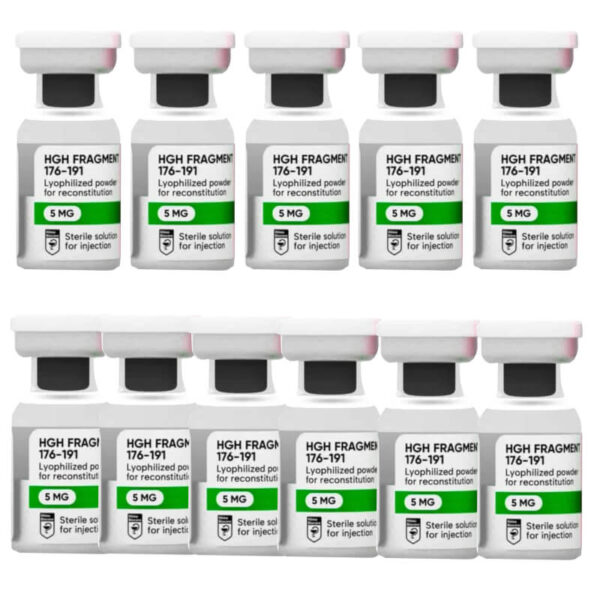 HGHフラグメント176-191ペプチドパック（初心者向け減量用、12週間分）by Hilma Biocare
