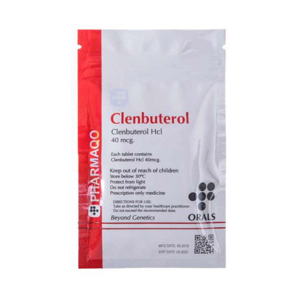 クレンブテロール 40mcg x 100 クレンブテロール 40mcg 錠 100錠 Pharmaqo Labs €47