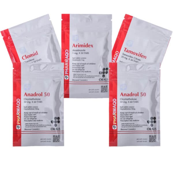 バルキングパック 10個入り 経口ステロイド アナドロール オキシメトロン 4週間 Pharmaqo Labs 600×600