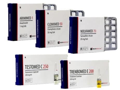 レベル4 リーンマスゲインパック テストステロンシピオネート注射 トレンボロンエナント酸エステル PCT 10週間 Deus Medical 463×348