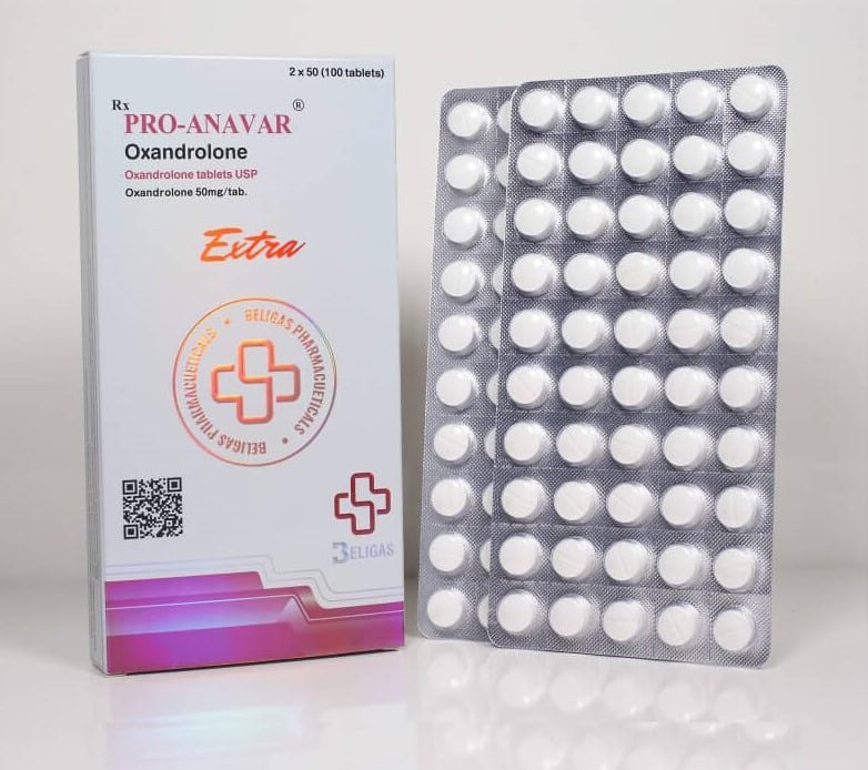 Anavar Pro (50mg 100錠) Beligas(international)