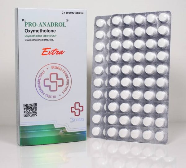 プロアナドロール（50mg 100錠）ベリガス（インターナショナル）