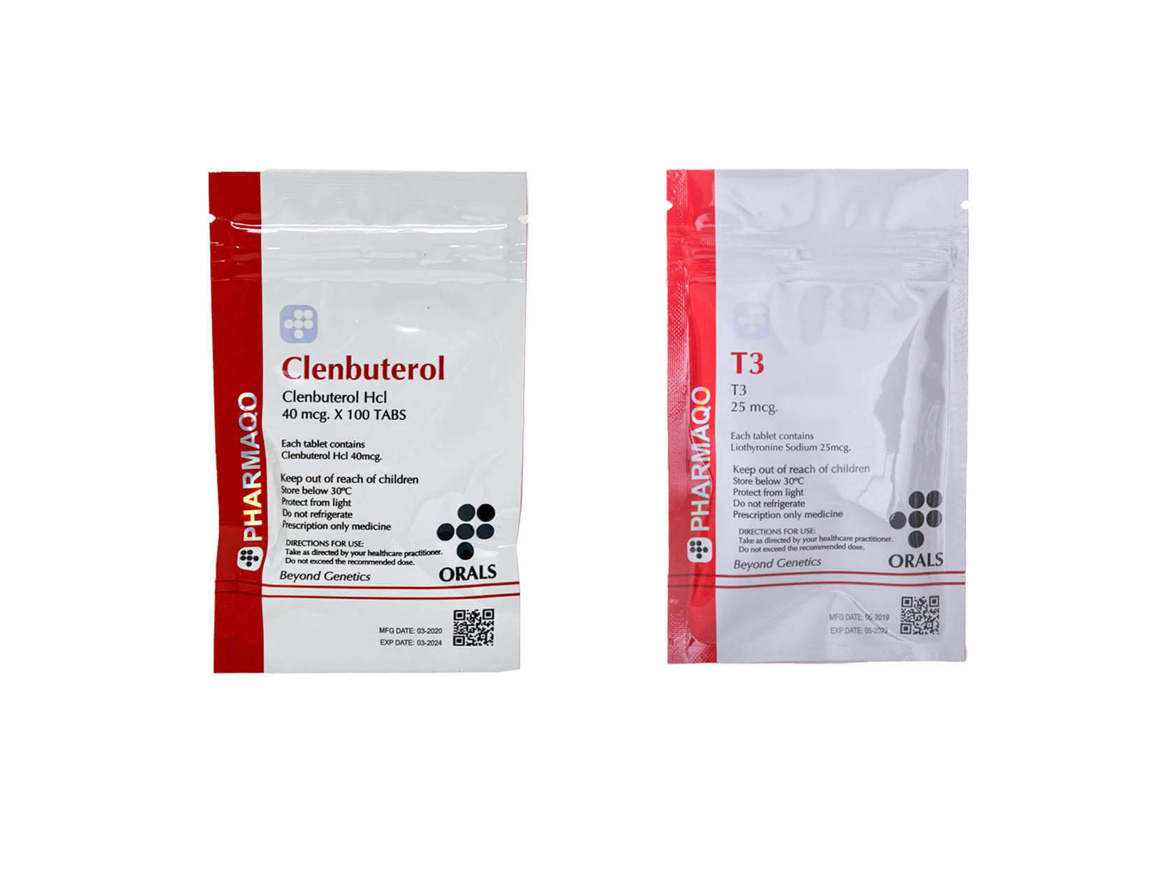 女性向け減量パック Pharmaqo Labs CLENBUTEROL T3 8週間