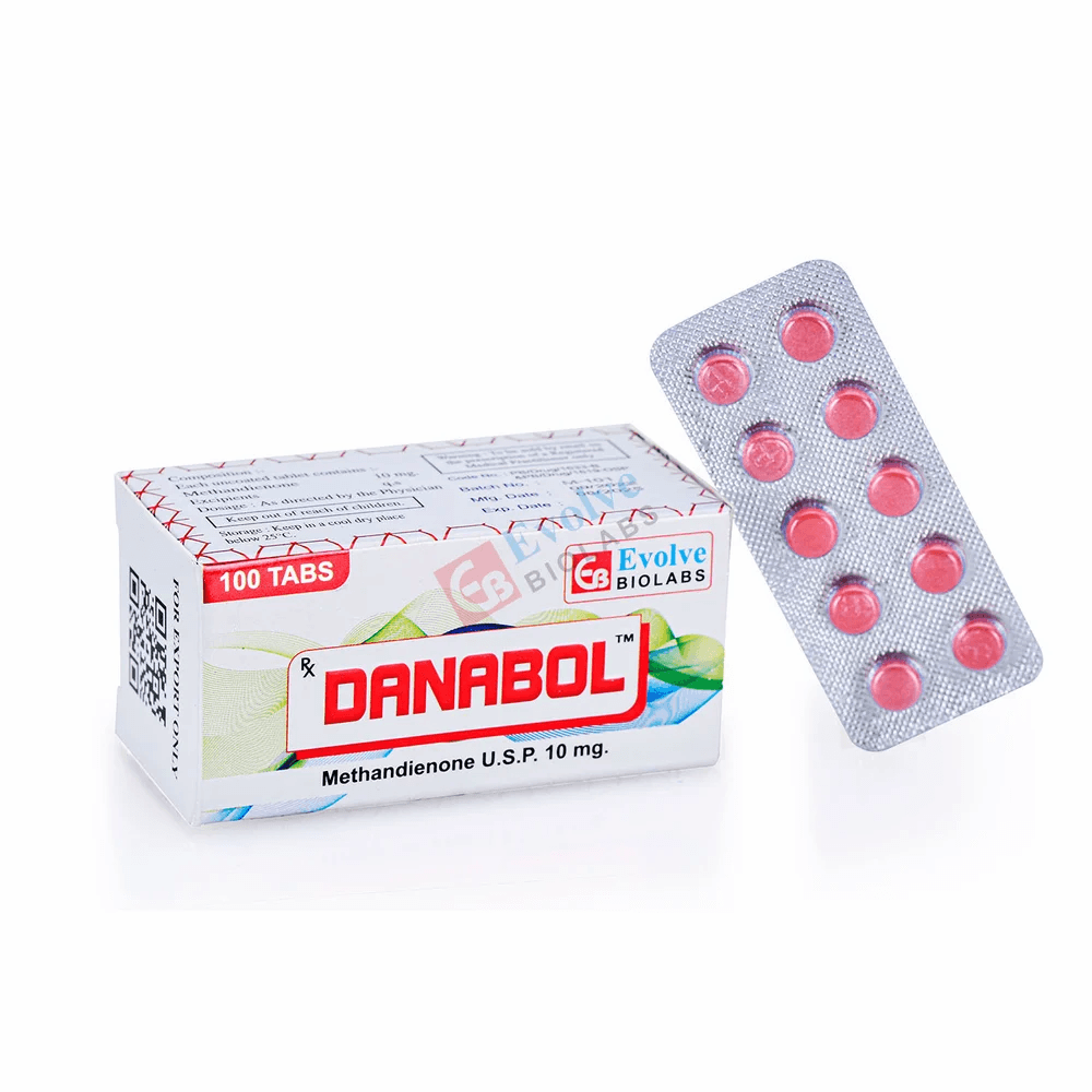 ダナボル錠（メタンジエノン10mg）（100錠） - Evolve Biolabs