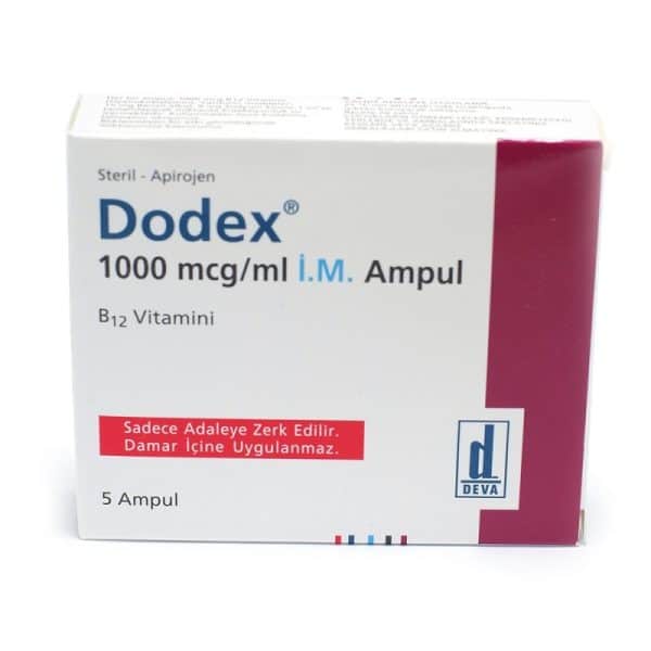 ビタミンB12 Dodex B12 1000 mcg/ml × 5アンプル Deva