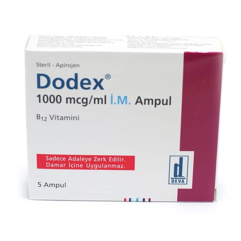ビタミンB12 Dodex B12 1000 mcg/ml × 5アンプル Deva