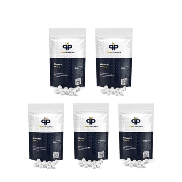 筋肉量増加パック：経口ステロイド ダイアナボル + ウィンストロール（4週間）プライムファーマ