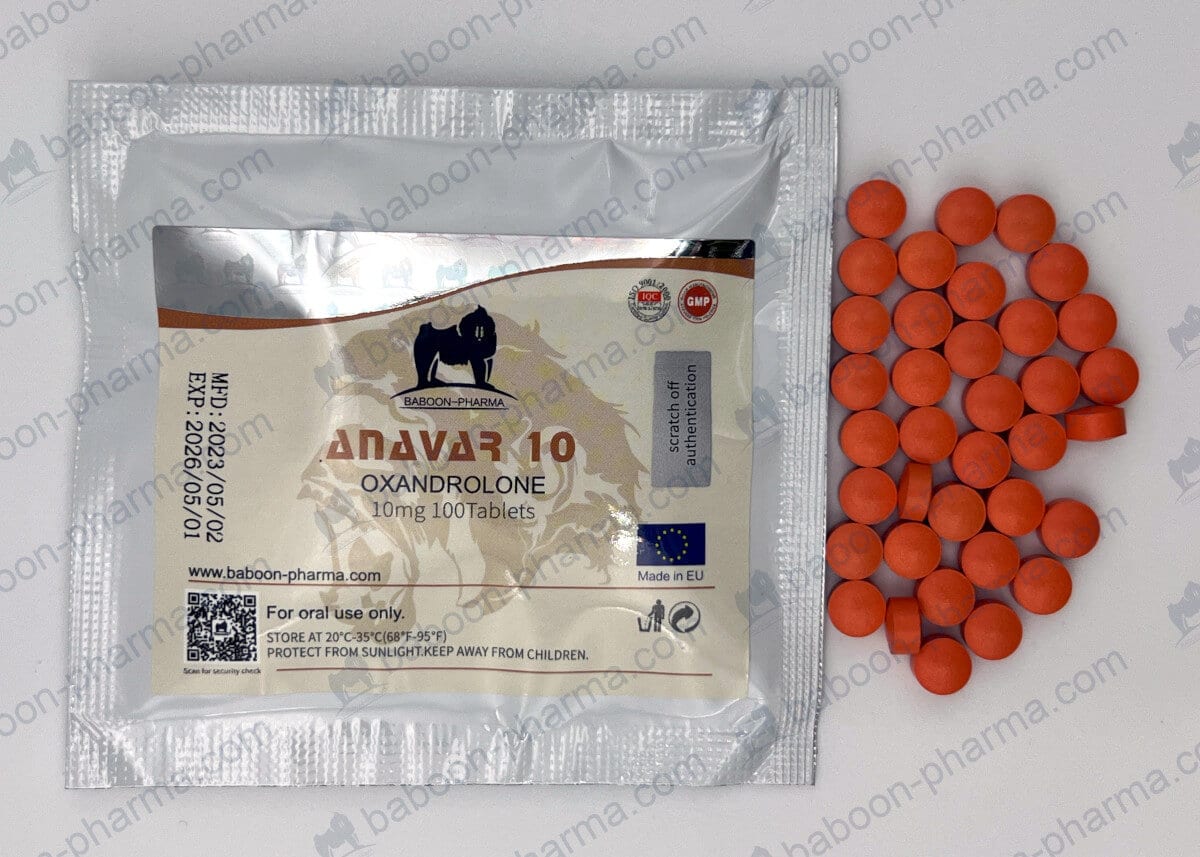 Baboon Pharma 経口錠剤 Anavar 10 1