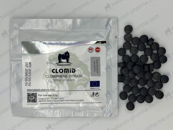バブーンファーマ経口錠クロミッド50mg 1錠