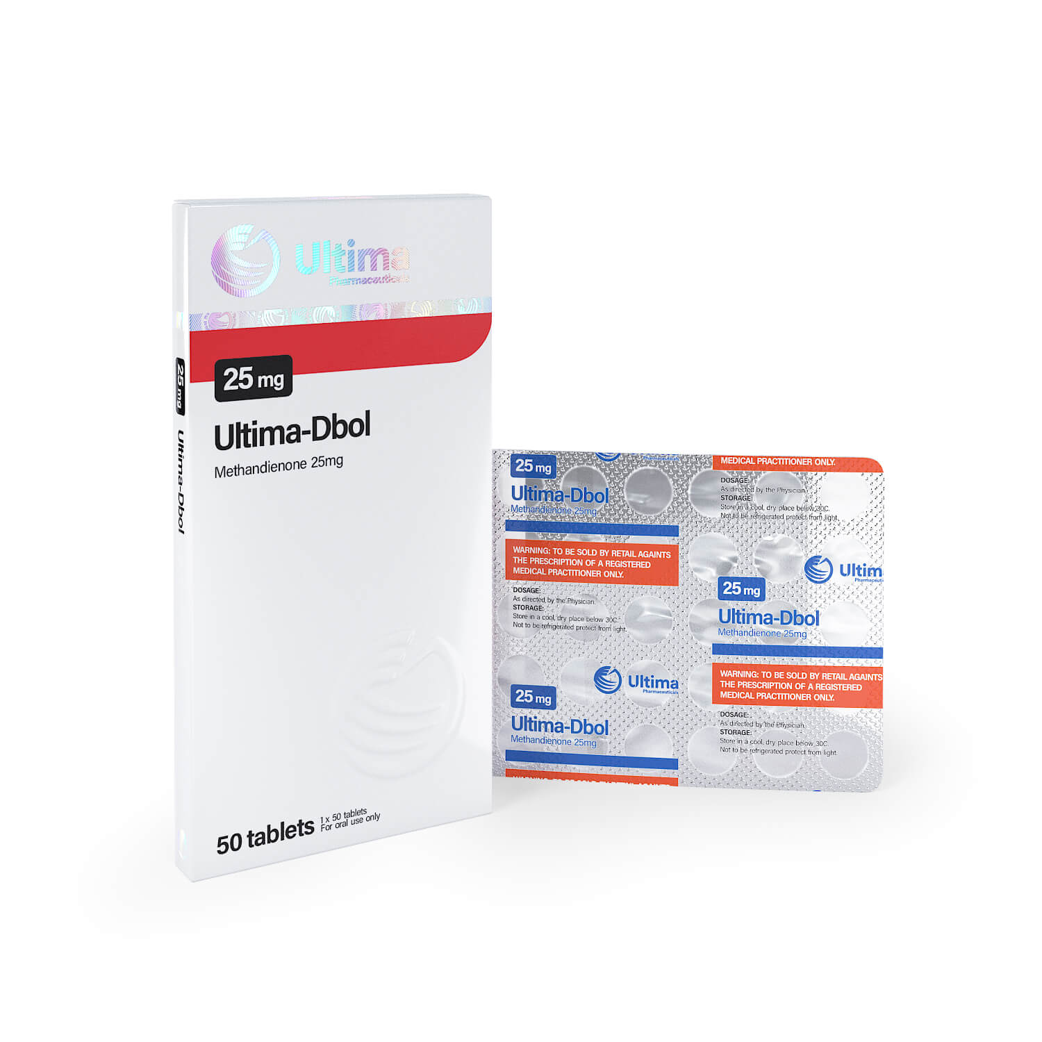 ウルティマDボル25 50錠 x 25mg