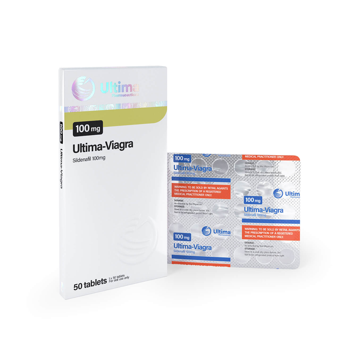 ウルティマバイアグラ 50錠 x 100mg