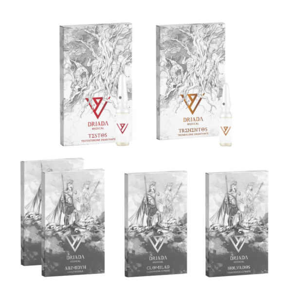 DRIADA MEDICAL リーンマスゲインパック：テストステロンエナント酸エステル、トレンボロンエナント酸エステル（10週間分）