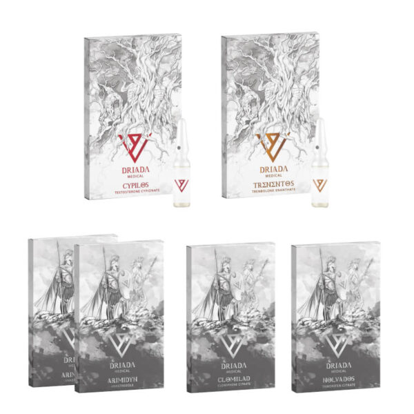 ドライマスゲインパック テストステロンシピオネート トレンボロンエナント酸エステル（10週間） DRIADA MEDICAL