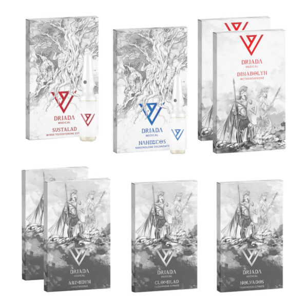 マスゲインパック DRIADA MEDICAL Sustanon Deca Dianabol 8週間