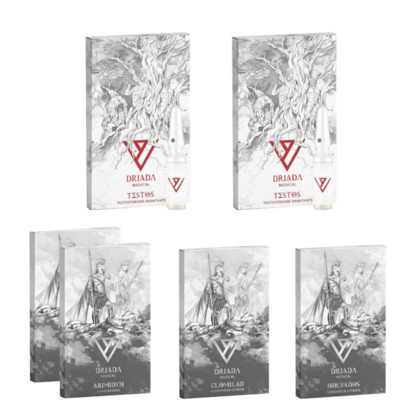 マスゲインパック（8週間分）テストステロンエナント酸エステル＋プロテクション＋PCT　ドリアダメディカル