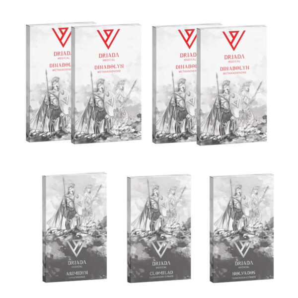 ドリアダメディカル社製経口ダイアナボルPCT 8週間増量パック