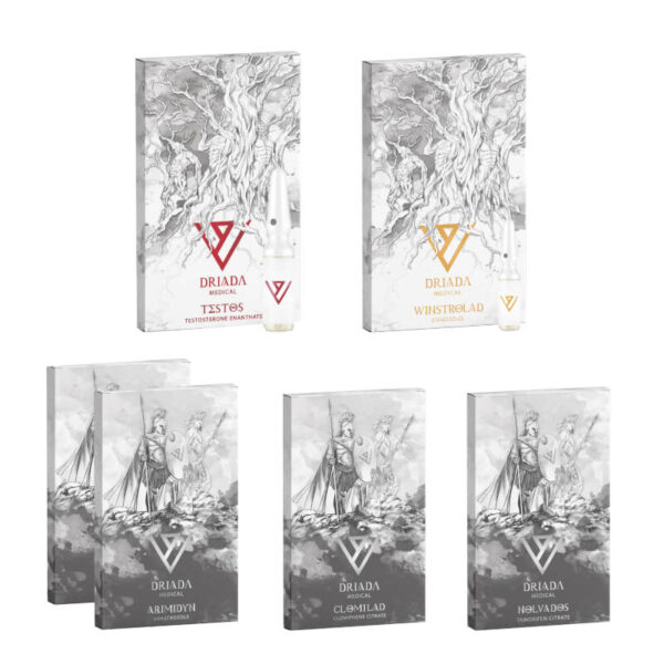 ドライマスゲインパック レベルI注射剤 エナント酸ウィンストロール保護 PCT 8週間 Driada Medical