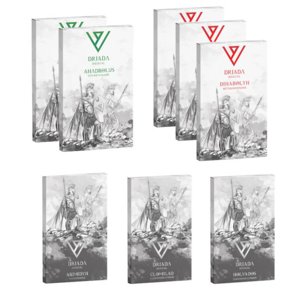 究極の増量パック　ダイアナボル＋アナドロール経口ステロイド（8週間分）ドリアダメディカル