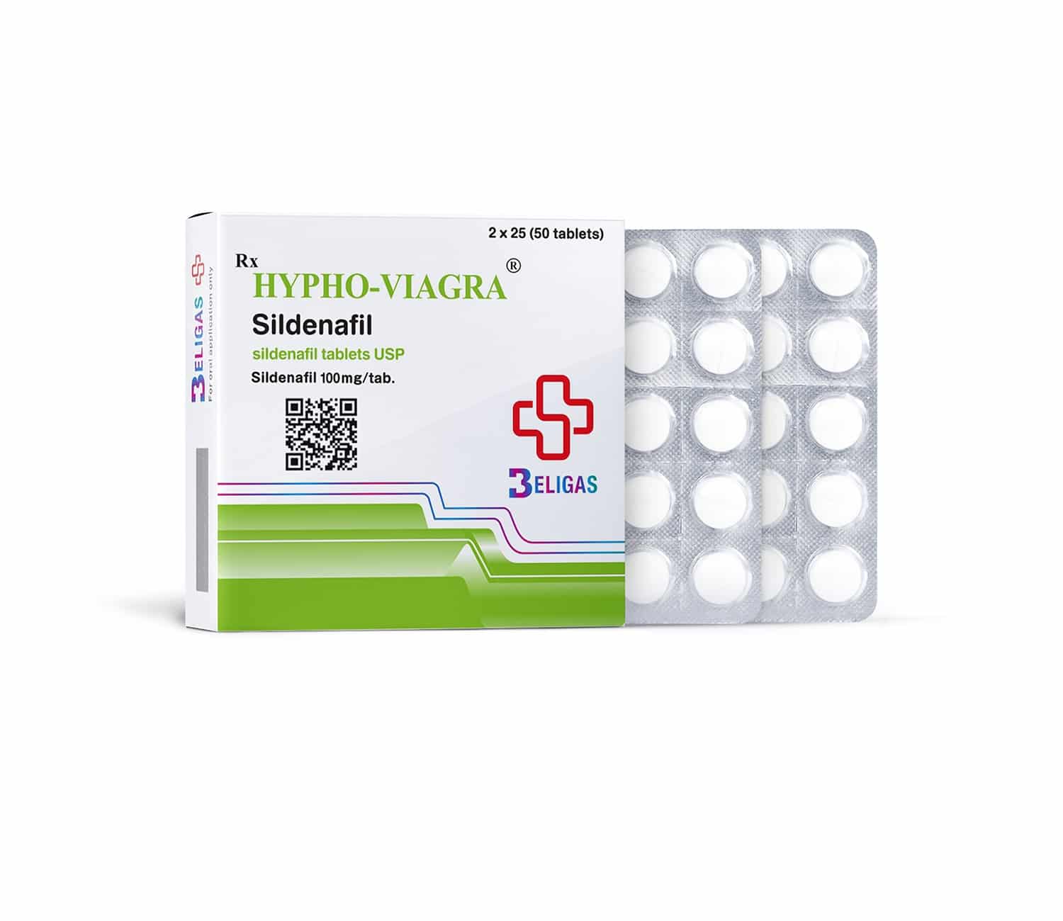 ハイポ バイアグラ シルデナフィル 100mg ベリガス