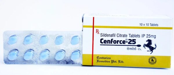 Cenforce 25mg シルデナフィルクエン酸塩 100錠 EU薬局