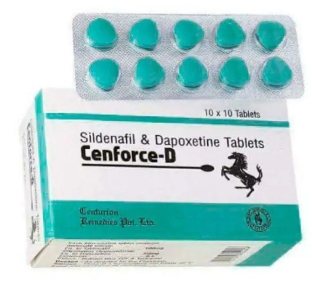 Cenforce D 160mg シルデナフィル+ダポキセチン 100錠 EU薬局