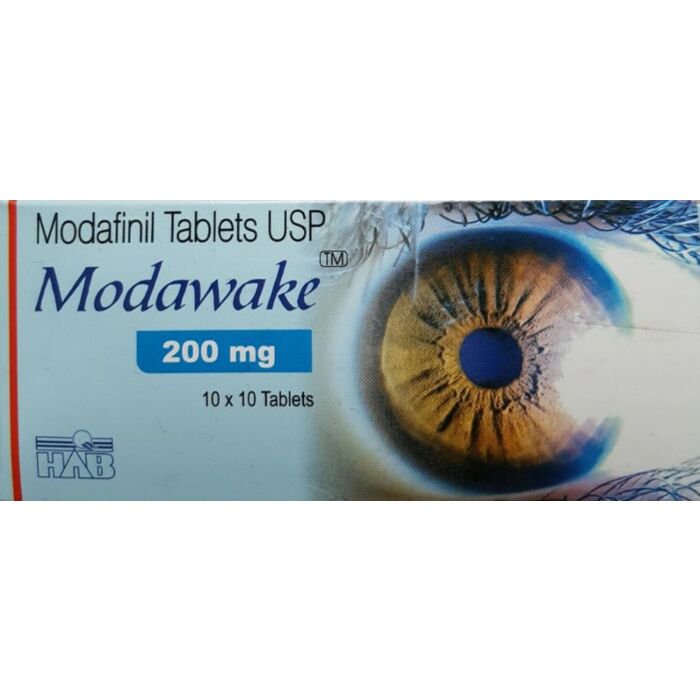 Modawake 200mg モダフィニル錠 USP 100錠 EU薬局