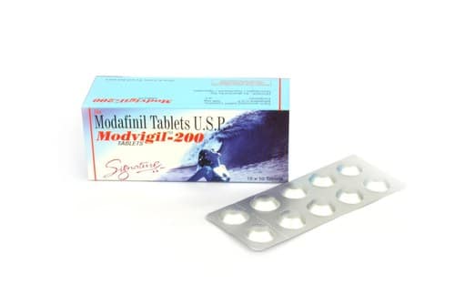Modvigil 200mg モダフィニル錠 USP 100錠 EU薬局
