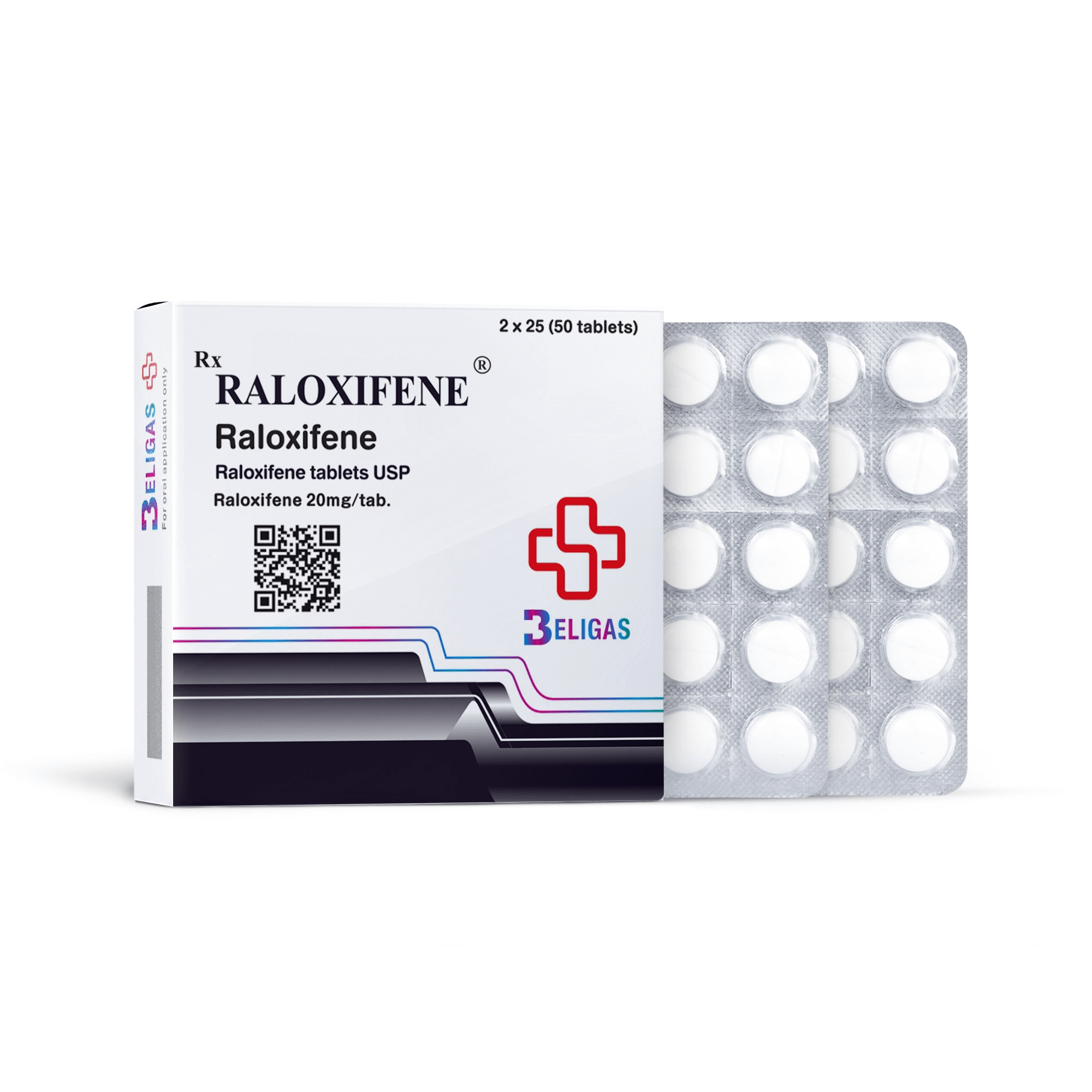 ラロキシフェン 20mg 50 錠