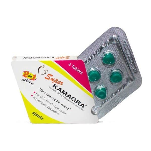 スーパーカマグラ シルデナフィル100 ダポキセチン60 1×4 EU薬局